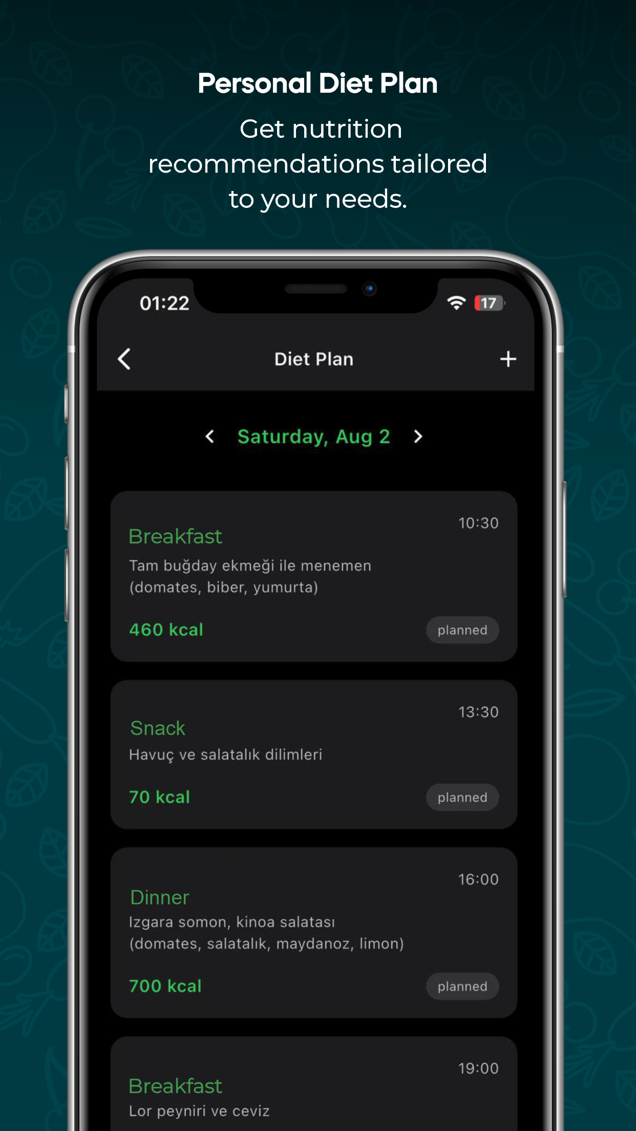 Kalorix app screenshot 7